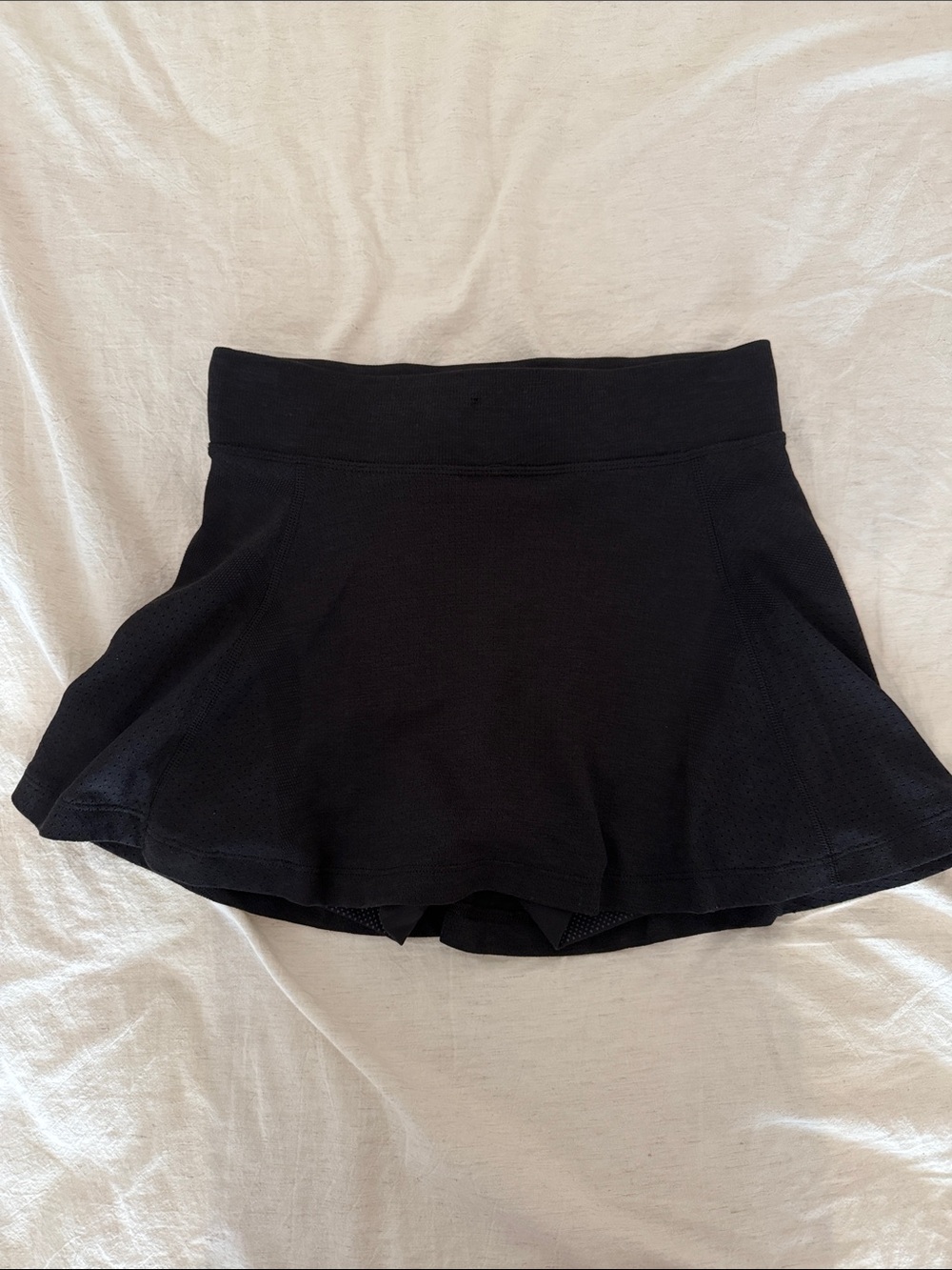 lululemon athletica Black Mini Skirt-Skort